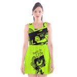 Music Is Life Scoop Neck Skater Dress