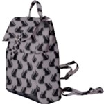 Black Cats On Gray Buckle Everyday Backpack