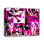 Pink Checker Graffiti Deluxe Canvas 14  x 11  (Stretched)