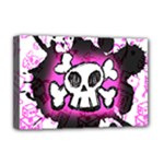 Cartoon Skull Deluxe Canvas 18  x 12  (Stretched)