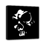Gothic Skull Mini Canvas 6  x 6  (Stretched)