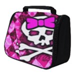 Pink Bow Princess Full Print Travel Pouch (Small)