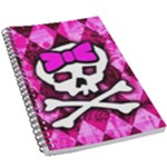 Pink Bow Princess 5.5  x 8.5  Notebook