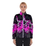Pink Star Design Winter Jacket