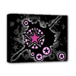 Pink Star Explosion Deluxe Canvas 14  x 11  (Stretched)