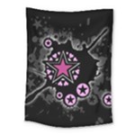 Pink Star Explosion Medium Tapestry
