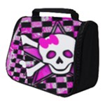 Pink Star Skull Full Print Travel Pouch (Small)