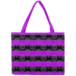 Purple Goth Skulls  Mini Tote Bag