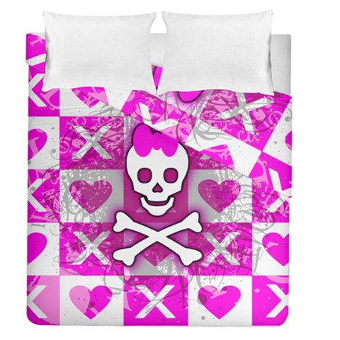 Skull Princess Duvet Cover Double Side (Queen Size) from UrbanLoad.com