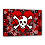 Skull Romance  Canvas 18  x 12  (Stretched)