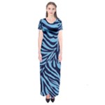 Zebra 3 Short Sleeve Maxi Dress