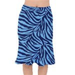 Zebra 3 Short Mermaid Skirt