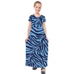 Zebra 3 Kids  Short Sleeve Maxi Dress