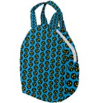 0059 Comic Head Bothered Smiley Pattern Travel Backpacks