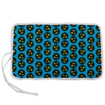 0059 Comic Head Bothered Smiley Pattern Pen Storage Case (M)