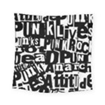 Punk Lives Square Tapestry (Small)