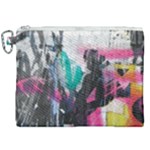 Graffiti Grunge Canvas Cosmetic Bag (XXL)