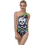 Deathrock Skull To One Side Swimsuit