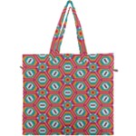 Hexagons and stars pattern                                                                Canvas Travel Bag