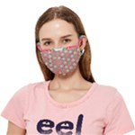 Hexagons and stars pattern                                                            Crease Cloth Face Mask (Adult)