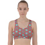 Hexagons and stars pattern                                                                   Back Weave Sports Bra