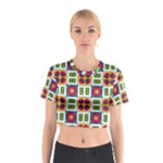 Shapes in shapes 2                                                                 Cotton Crop Top
