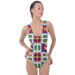 Shapes in shapes 2                                                                 Side Cut Out Swimsuit