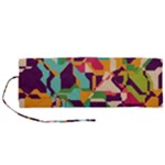 Retro chaos                                                                    Roll Up Canvas Pencil Holder (M)