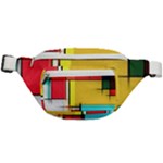 Multicolored Retro Abstraction%2 Fanny Pack