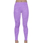 Purple Paper Texture, Paper Background Classic Yoga Leggings