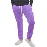 Purple Paper Texture, Paper Background Men s Jogger Sweatpants