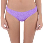Purple Paper Texture, Paper Background Reversible Hipster Bikini Bottoms