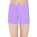 Purple Paper Texture, Paper Background Kids  Sports Shorts