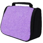 Purple Paper Texture, Paper Background Full Print Travel Pouch (Big)
