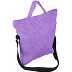 Purple Paper Texture, Paper Background Fold Over Handle Tote Bag