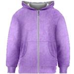 Purple Paper Texture, Paper Background Kids  Zipper Hoodie Without Drawstring
