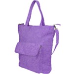 Purple Paper Texture, Paper Background Shoulder Tote Bag