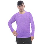 Purple Paper Texture, Paper Background Men s Pique Long Sleeve T-Shirt