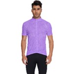 Purple Paper Texture, Paper Background Men s Short Sleeve Cycling Jersey