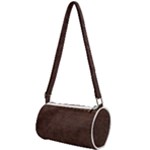 Black Leather Texture Leather Textures, Brown Leather Line Mini Cylinder Bag