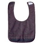Black Leather Texture Leather Textures, Brown Leather Line Baby Bib