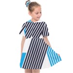Blue Lines Background, Retro Backgrounds, Blue Kids  Sailor Dress