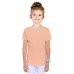Peach Fuzz 2024 Kids  One Piece T-Shirt