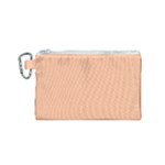 Peach Fuzz 2024 Canvas Cosmetic Bag (Small)