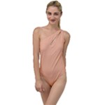 Peach Fuzz 2024 To One Side Swimsuit