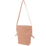 Peach Fuzz 2024 Folding Shoulder Bag