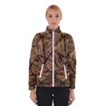 Abstract Geometric Pattern, Abstract Paper Backgrounds Women s Bomber Jacket