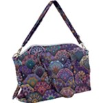 Texture, Pattern, Abstract Canvas Crossbody Bag