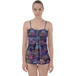 Texture, Pattern, Abstract Babydoll Tankini Set