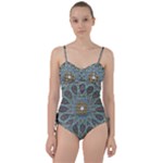 Tile, Geometry, Pattern, Points, Abstraction Sweetheart Tankini Set